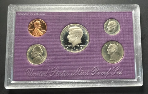 1989 San Francisco Proof Set Original Mint Packaging Cover