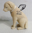 Devoted Faithful Friend Angel Dog Figurine Robin Davis Resin Stone Look Labrador