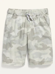 Old Navy Kid Boys Camo Built-In Flex Tech Jogger Shorts Size XS or Small - Picture 1 of 1