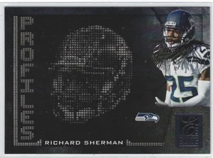 2014 PANINI ELITE RICHARD SHERMAN PROFILES #5 SEATTLE SEAHAWKS - Picture 1 of 2