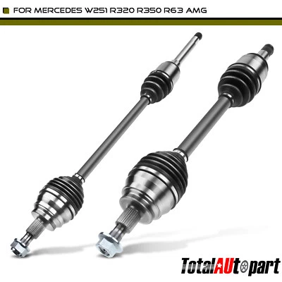 2x CV Axle Assembly for Mercedes-Benz W251 R320 R350 R500 R63 AMG Front LH & RH - Image 1 of 4