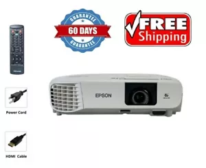 3500 ANSI 3LCD Projector for Classroom School College Church Weekly Usage Bundle - Picture 1 of 9