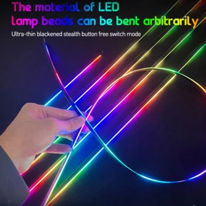 Car Full RGB LED Bead Symphony Dream/color Interior Ambient Lighting APP Control - Bild 1 von 32