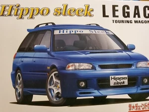 SUBARU LEGASY WAGON HIPPO SLEEK.  ,1/24 PLASTIC KIT AOSHIMA, - Picture 1 of 1