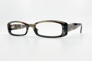 Gucci GG 2973 SVF Dark Brown Marble Eyeglasses Frames Womens 50-16 130 13946 - Picture 1 of 6