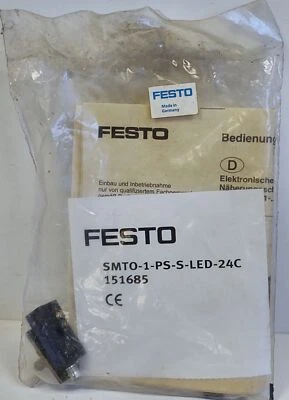 Festo SMTO-1-PS-S-LED-24-C Proximity Switch - Image 1 of 4