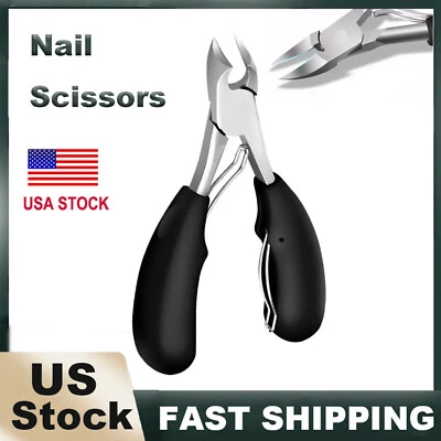 Heavy Duty Toenail Clippers Precision Nail Scissors For Thick Ingrown Toe Nails  - Image 1 of 4