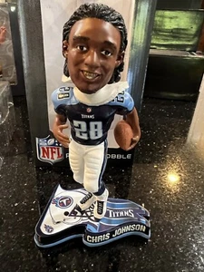 Tennessee Titans Chris Johnson 2013 NFL bobblehead Action Pose Foco - Picture 1 of 7