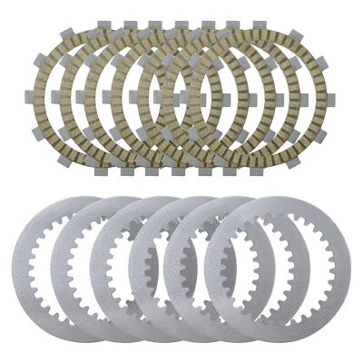 Friction Steel Clutch Plates for Kawasaki KDX200 KLX300R KLX250 R/S/SF/ SR KL250 - Image 1 of 4