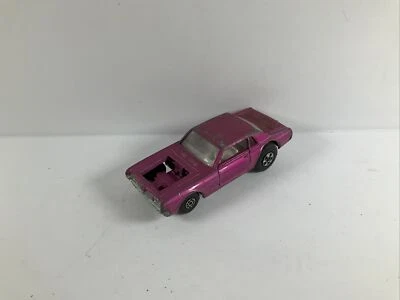 MATCHBOX SPEED KINGS K-21 COUGAR DRAGSTER розовый 1970 без наклеек или двигателя - Изображение 1 из 3