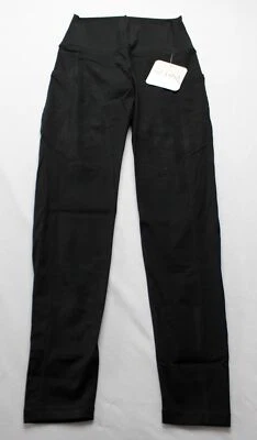 Leggings deportivos suaves con bolsillos Yelete Active para mujer SG4 negros pequeños nuevos con etiquetas Foto 1 de 3