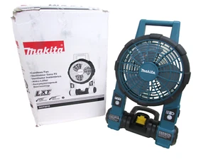 MAKITA 18 VOLT 9" CORDLESS FAN DCF201Z , JOB SITE FAN 2 SPEED / AUTO TIMER - Picture 1 of 19