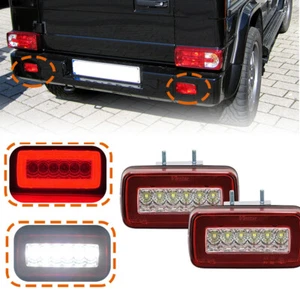 2x Für Mercedes W463 G-Klasse AMG G550 G500 LED Nebelschlußleuchte Rückleuchte - Picture 1 of 7