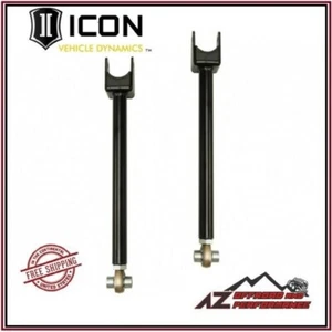 ICON Adjustable Front Upper Control Arms Set For 2007-2018 Jeep Wrangler JK - Picture 1 of 4