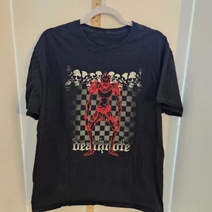 Vintage großes T-Shirt "Death Note" Grafikdesign Totenköpfe - Bild 1 von 2