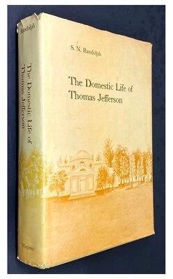 The Domestic Life of Thomas Jefferson by Randolph HC 1978 Virginia  W3 Foto 1 de 3