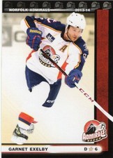 Garnet Exelby 2013-14 Norfolk Admirals