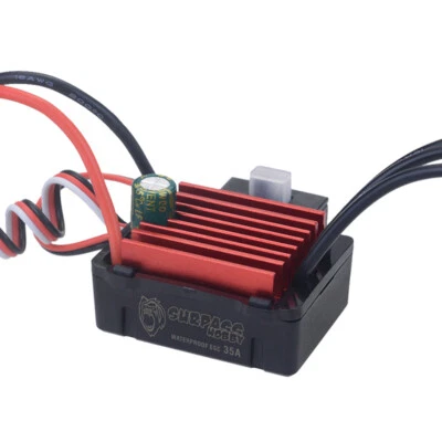 SURPASSHOBBY KK 35A ESC Waterproof For 1/16 1/14 RC Car Truck 2838 2845 Motor - Image 1 of 4