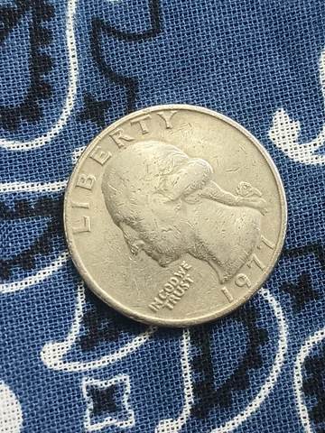 1977 Quarter No Mint Mark - GOOD CONDITION Cover