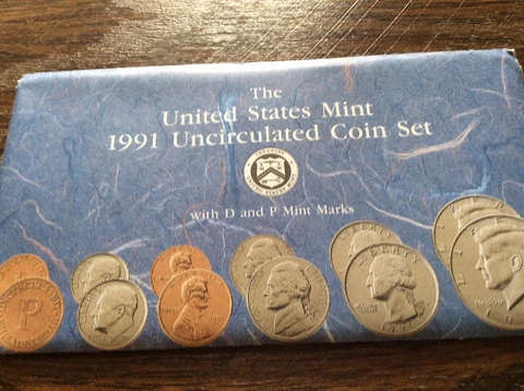 Mint Set - 1991          (MS90-25) Cover