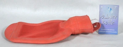 GOMA NARANJA 7" CALENTADOR DE MANOS/TAMAÑO BEBÉ BIBERÓN AGUA FRÍA O CALIENTE NUEVO CON ETIQUETA Foto 1 de 4