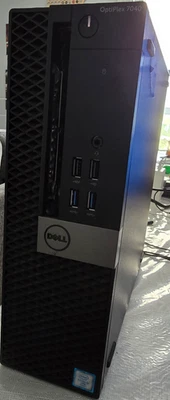 Dell OptiPlex 7040 (Intel Core i5-6500 3.2GHz 8GB DDR4 RAM) SFF Desktop - Image 1 of 3