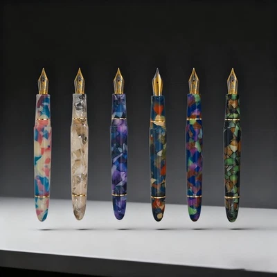 kaigelu 356 Kalligraphie-Füllfederhalter Iridiumstift für Büro Schreiben 0,7mmcS - Bild 1 von 4