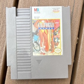 Cartucho Milton Bradley California Games NES Sello Oficial Nintendo NTSC PROBADO