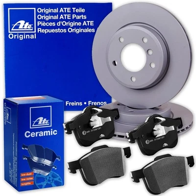 ATE BRREMSSCHEIBEN 269mm + CERAMIC BELÄGE VORNE passend für DACIA DUSTER 1 2 - Bild 1 von 4