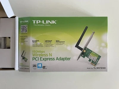 TP-LINK 150 Mbps PCI Expess Adapter - Immagine 1 di 4