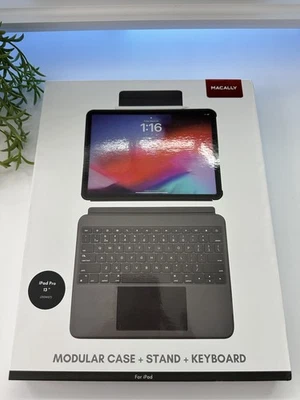 Macally iPad Pro 13"  (2024/G7) Modular Case Backlit Keyboard - Image 1 of 4