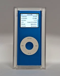 iPod Nano 2. Generation 4GB A1199 Bundle Box Univ. Dock Adapter ohne Kabel - Bild 1 von 10
