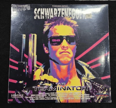 SCHWARZENEGGER THE TERMINATOR, WIDE SCREEN EDITION, DIGITAL AUDIO LASER DISC,NIP - Image 1 of 4