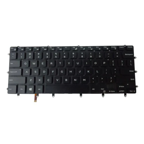 Teclado com iluminação traseira dos EUA para notebooks Dell Precision 5510 5520 5530 GDT9F - Imagem 1 de 1