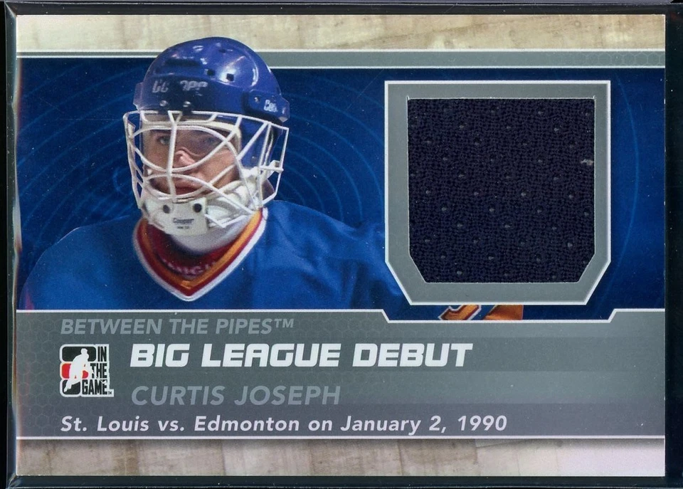 2012-13 Between The Pipes Big League Debut Jerseys #BL03 Curtis Joseph ERROR - Image 1 of 2
