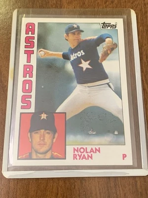 1984 Topps - Nolan Ryan #470 Astros Foto 1 de 2