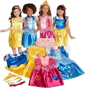 Disney Prinzessin Anzieh-Koffer Deluxe 21-teilig offiziell lizenziert [Amazon Exclu - Bild 1 von 2