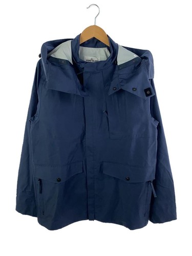Stone Island Mountain Parka L Giacca Cotone Blu 7415442X1 #EG ADA