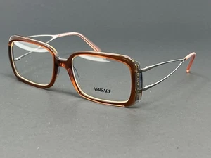 Anteojos ópticos para mujer Versace VE3014-242 rectangulares marrón 56 mm - Imagen 1 de 9
