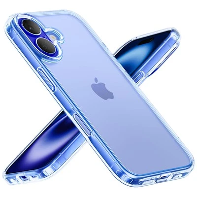 Cover per Iphone 16; anti Ingiallimento Protettiva Cellulare Paraurti Custodia;  - Immagine 1 di 4