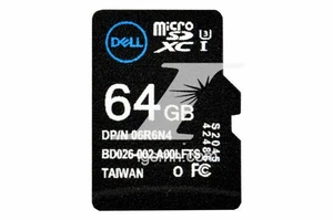 Memory Card Dell 6R6N4 IDRAC Vflash Micro SD Card For Poweredge - 64 GB - SDXC - Picture 1 of 1