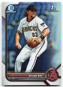 🔥 2022 Bowman Draft #BDC-191 Dylan Ray Chrome Refractor - Picture 1 of 2