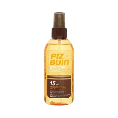 Piz Buin Wet Skin Transparent Sun Spray SPF 15 Medium, 150ml - Image 1 of 2
