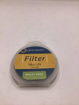 Promaster (5592) 58mm Filter - Image 1 of 2