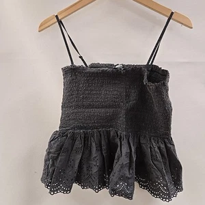 American Eagle Röhrentop Damen Größe Xl Grau Stretch - Bild 1 von 6