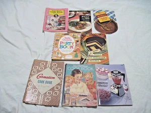 Lot of 8 Favorite Recipes Booklets Cookbooks VTG 1935-1966 Mixed Lot - Picture 1 of 13