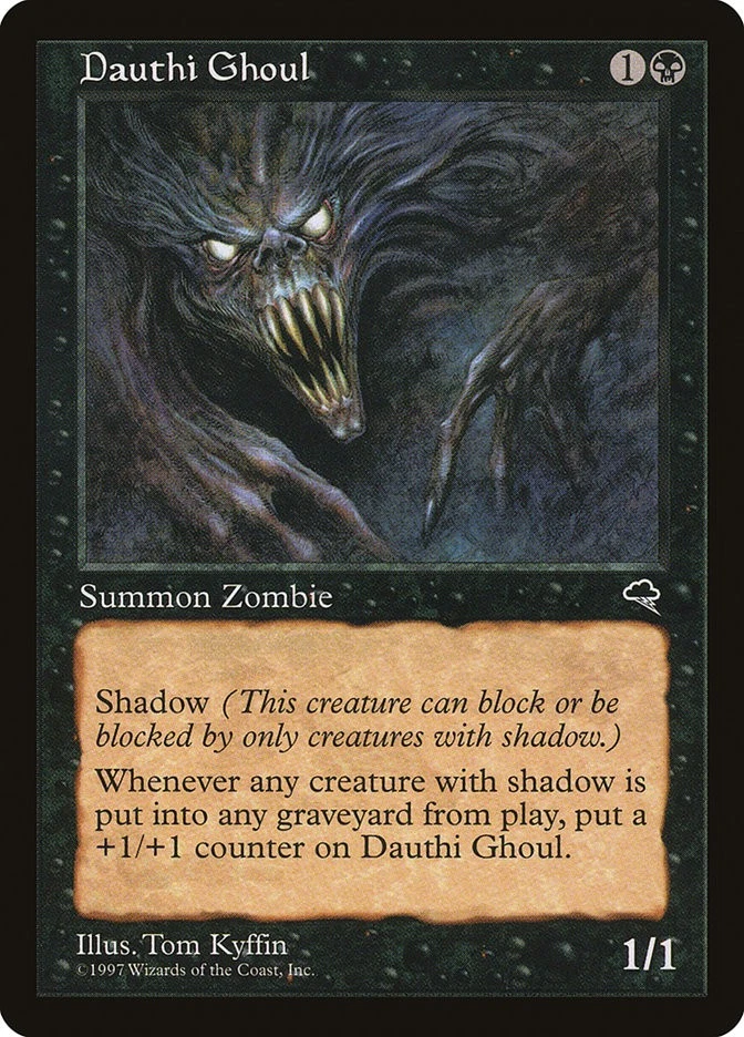 MTG Dauthi Ghoul  - Tempest #121 - Image 1 of 1