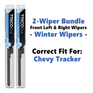 WINTER Wipers 2pk Super-Premium - fit 1999-2004 Chevrolet Tracker 35190x2 - Picture 1 of 12