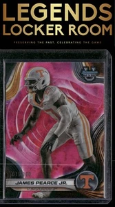 2024 Bowman University Best #100 James Pearce Jr. Pink Lava Refractor #/100 - Picture 1 of 2
