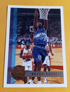 1997-98 Topps Basketball coniato a Springfield Bryon Russell - Card #33 - Foto 1 di 2